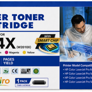 Compatible HP 414X (W2021X) Toner Cartridge Combo High Yield BK/C/M/Y - With Chip-High Yield