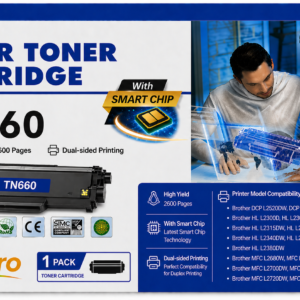 Brother TN660 DR630 Compatible Toner Cartridge and Drum Combo